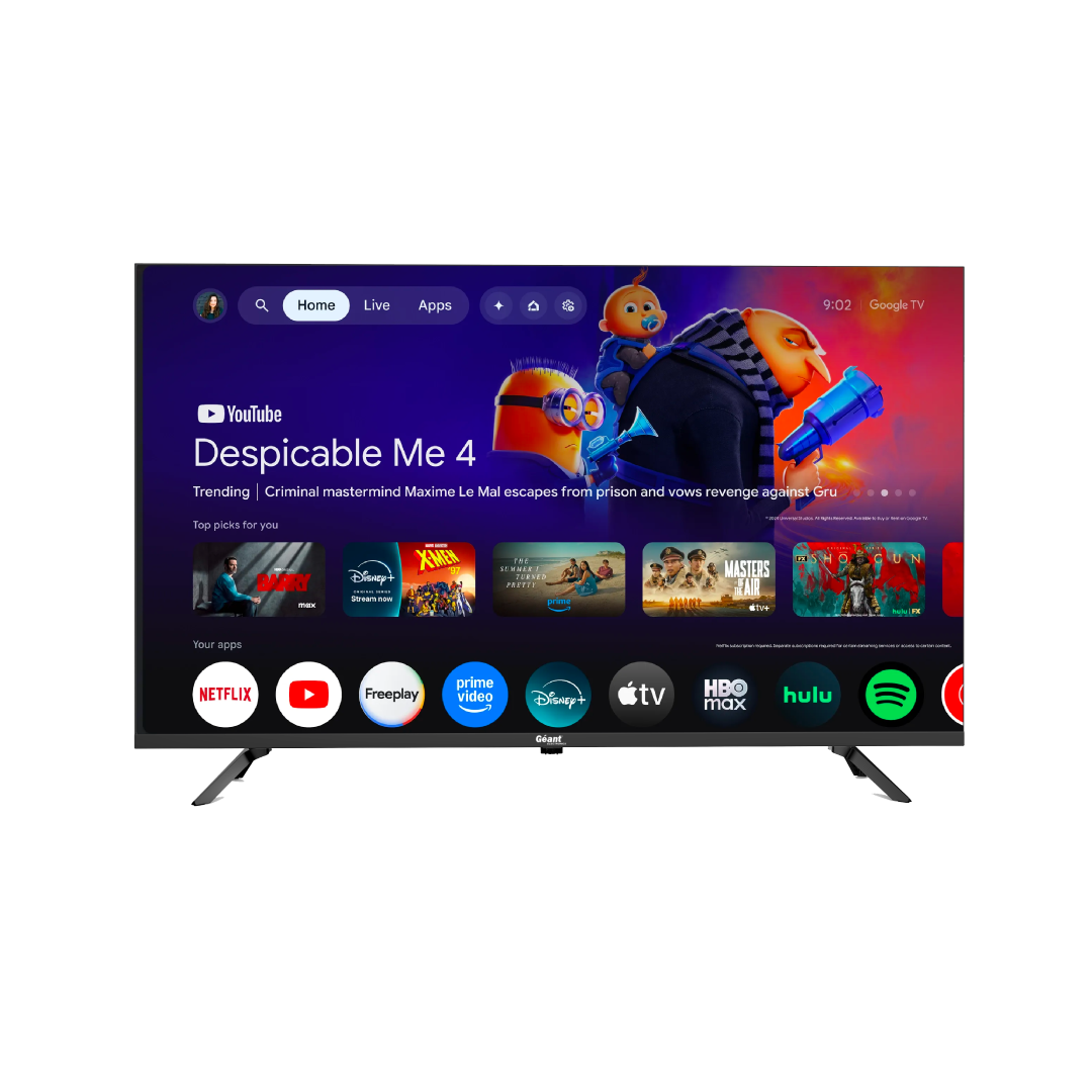 TÉLÉVISEUR 85" GN-Q85G4KS-N — photographie du catalogue officiel Géant